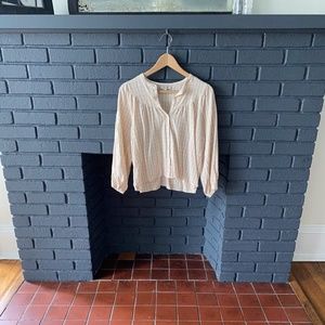 Madewell Flouncy Sleeve Blouse